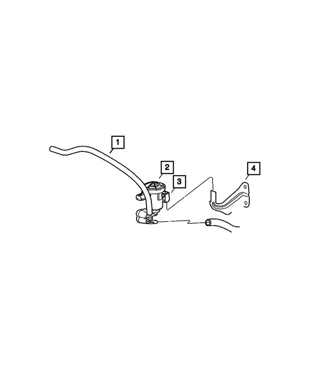 52855488AA - Emission Systems: Purge Hose for Mopar Image
