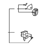 MJA6811AA - Body: Center Duct for Jaguar Image