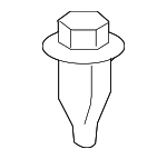 9046707146 - Body: Bumper Cover Clip for Lexus: ES300, IS F, IS250, IS350, LS430, RX350, RX450h Image