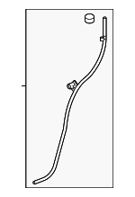 LR077398 - Electrical: Breather Tube for Land Rover: Discovery, Range Rover, Range Rover Sport Image
