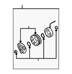 MR460112 - : Clutch &amp; Pulley for Mitsubishi: Lancer Image