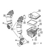 6506855AA - Fuel: Double Ended Stud for Mopar Image