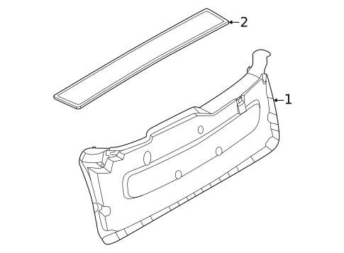 Interior Trim for 2023 Nissan ARIYA #0