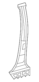 613080C021 - Body: Inner Center Pillar for Toyota: Sequoia, Tundra Image