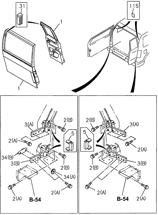 Tailgate for 1997 Acura SLX #0