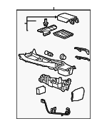 22888245 - Body: Console Assembly for Chevrolet: Camaro Image