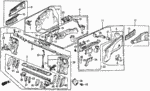 957011002508 - Body/Air Conditioning: BOLT, FLANGE (10X25) for Honda Image image