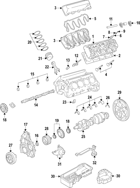 Oil Pump for 2015 Chevrolet Express 2500 #0