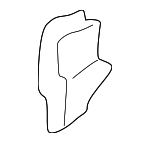 3511194 - Body: Sill Cover Clip for Volvo: C70, S70, V70 Image