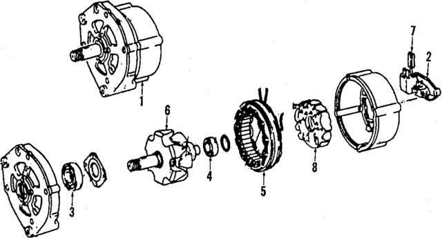 28903031 - : Alternator for Volkswagen Image
