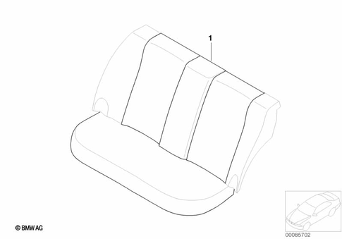 Interior Equipment Components for 2005 BMW X5 3.0i #34