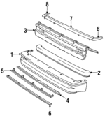 5211928010 - Body: Bumper Cover for Toyota: Van Image