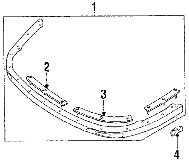 9601065F25 - : Spoiler Assembly for Nissan Image
