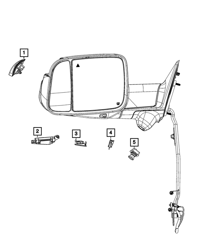 68485848AA - Electrical: Trailer Spotter Lamp, Right for Mopar Image image