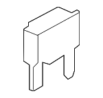 1879005265 - Electrical: Mini Fuse for Genesis: Electrified G80, Electrified GV70, G70, G80, G90, GV60, GV70, GV80, GV80 Coupe | Hyundai: Elantra, Elantra GT, Elantra N, Ioniq, Ioniq 5, Ioniq 6, Palisade, Santa Cruz, Santa Fe, Sonata, Tucson Image