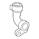 C2C26617 - Cooling System: Lower Hose for Jaguar Image