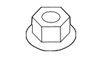 PAF015082 - Body: Hydraulic Pump Nut for Porsche Image