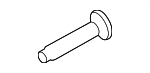 9P1871129 - Body: Lift Cylinder Mount Bolt for Porsche Image