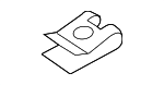 PAF912787 - Body: Bracket Nut for Porsche Image