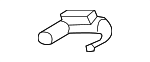 PAF008119 - Body: Lift Cylinder Upper Retainer for Porsche Image