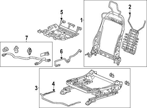 Tracks & Components for 2025 Honda Civic #1