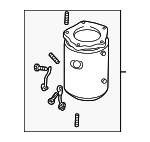 FSAX2055X - : Catalytic Converter for Mazda Image