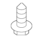 MF455138 - Body: Mud Guard Screw for Mitsubishi: Endeavor, Galant Image