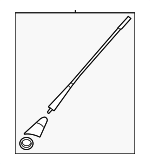 1J0035505E - Electrical: Antenna Assembly for Volkswagen: Beetle, Golf, Jetta, Passat Image
