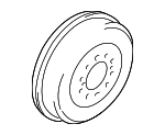 4243104051 - : Brake Drum for Toyota: Tacoma Image