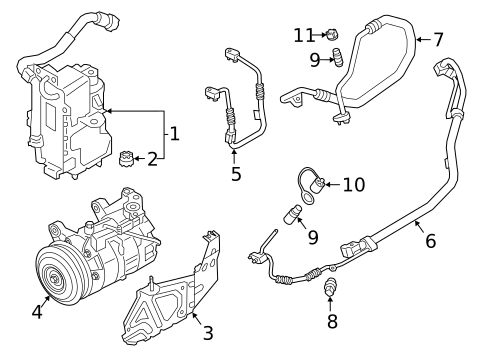 Switches & Sensors for 2021 BMW X4 #0