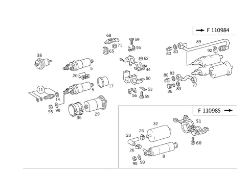 Fuel Pump Package for 1993 Mercedes-Benz 300SL #0
