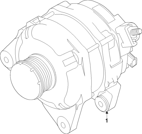 Alternator for 2023 Mitsubishi Outlander #0