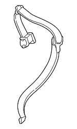 6G1Z54611B69CC - Electrical: Retractor Assembly for Ford: Five Hundred | Mercury: Montego Image