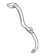 6G1Z54600A38BC - Electrical: Center Seat Belt for Ford: Five Hundred Image