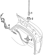 10259715 - Electrical: Antenna Cable for Pontiac: Grand Prix Image