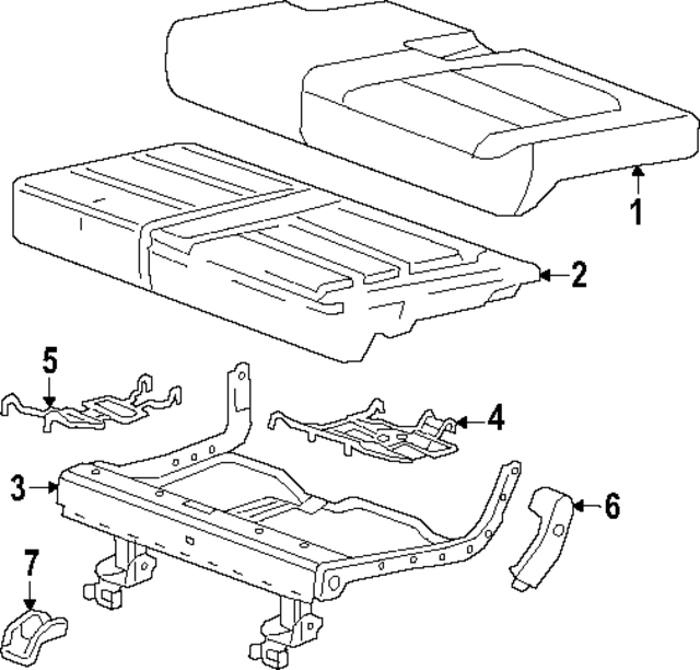26422108 - : Part# 26422108 F Cover for Buick: Enclave | Chevrolet: Traverse | GMC: Acadia Image