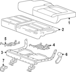 26422108 - : Track End Cap for Buick: Enclave | Chevrolet: Traverse | GMC: Acadia Image