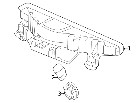 High Mounted Stop Lamp for 2025 Honda Civic #0