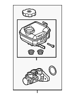 1741263 - Body: ACDelcoâ„¢ Master Cylinder for Chevrolet: Caprice Image