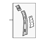 20917975 - Body: Inner Center Pillar for Cadillac: SRX Image