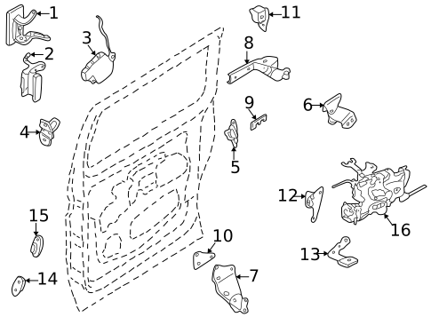 Liftgate for 2002 Nissan Quest #0