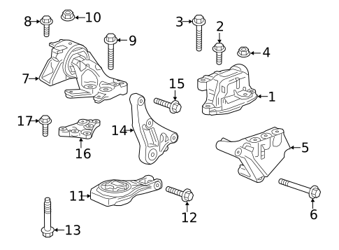 Automatic Transmission for 2021 Chevrolet Trax #1