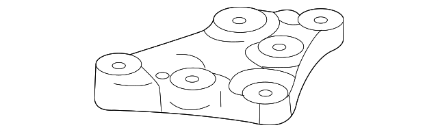 2016-2022 GM Automatic Transmission Mount Bracket 95265893 GM ...