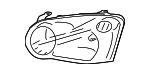 84919FE160 - Electrical: Lens &amp; Housing for Subaru Image