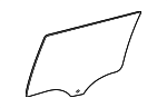 2437350100 - Body: Movable Glass for Mercedes-Benz Image