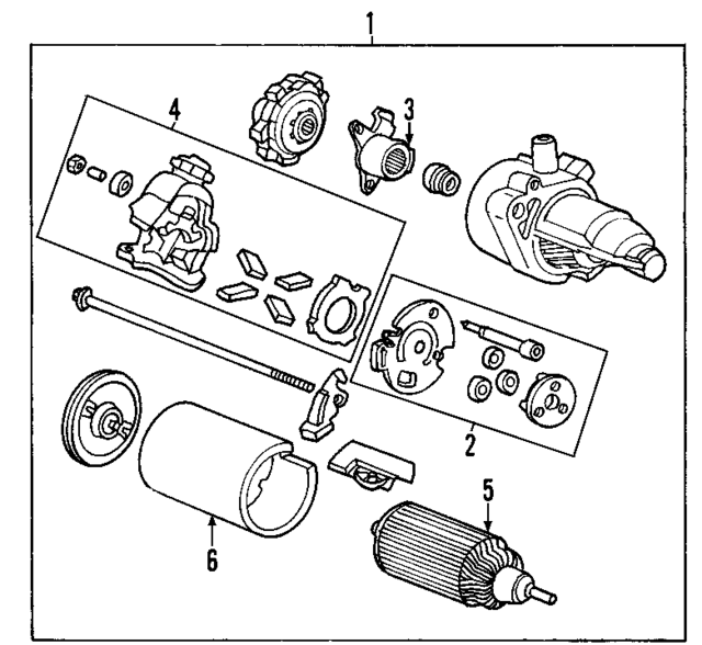 31220PSAJ52 - Electrical: Reduction Gear for Acura Image