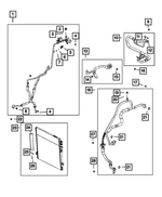 68382278AC - : A/c Suction Line for Mopar Image