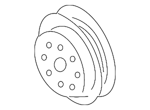 210514M700 - : Engine Water Pump Pulley for Nissan: Sentra Image