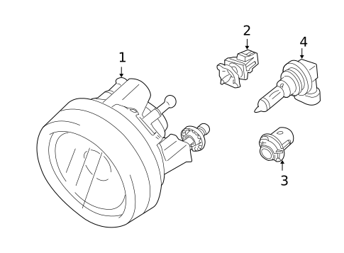Bulbs - Chassis for 2013 Suzuki SX4 #3
