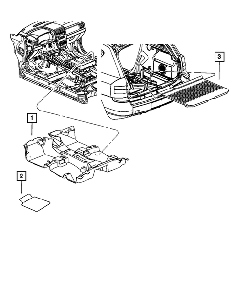 Carpets, Floor Mats, Load Floor, and Silencers for 2016 Jeep Patriot #0